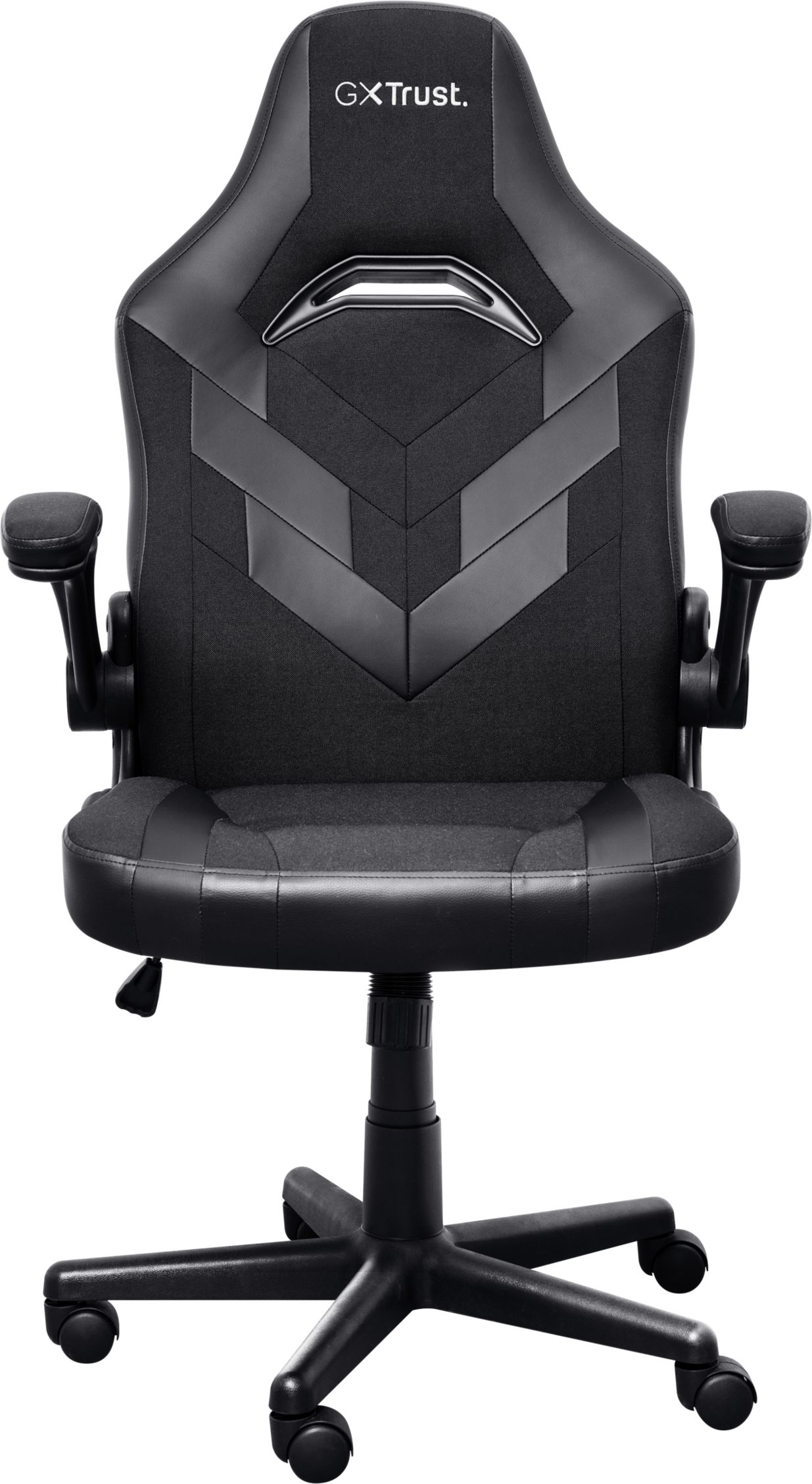 Trust GXT 703 Riye Gaming Chair For Nintendo Switch,PC,PlayStation 4,PlayStation 5,Playstation 3,Wii,Xbox 360,Xbox One,Xbox One S,Xbox S - Black, Black