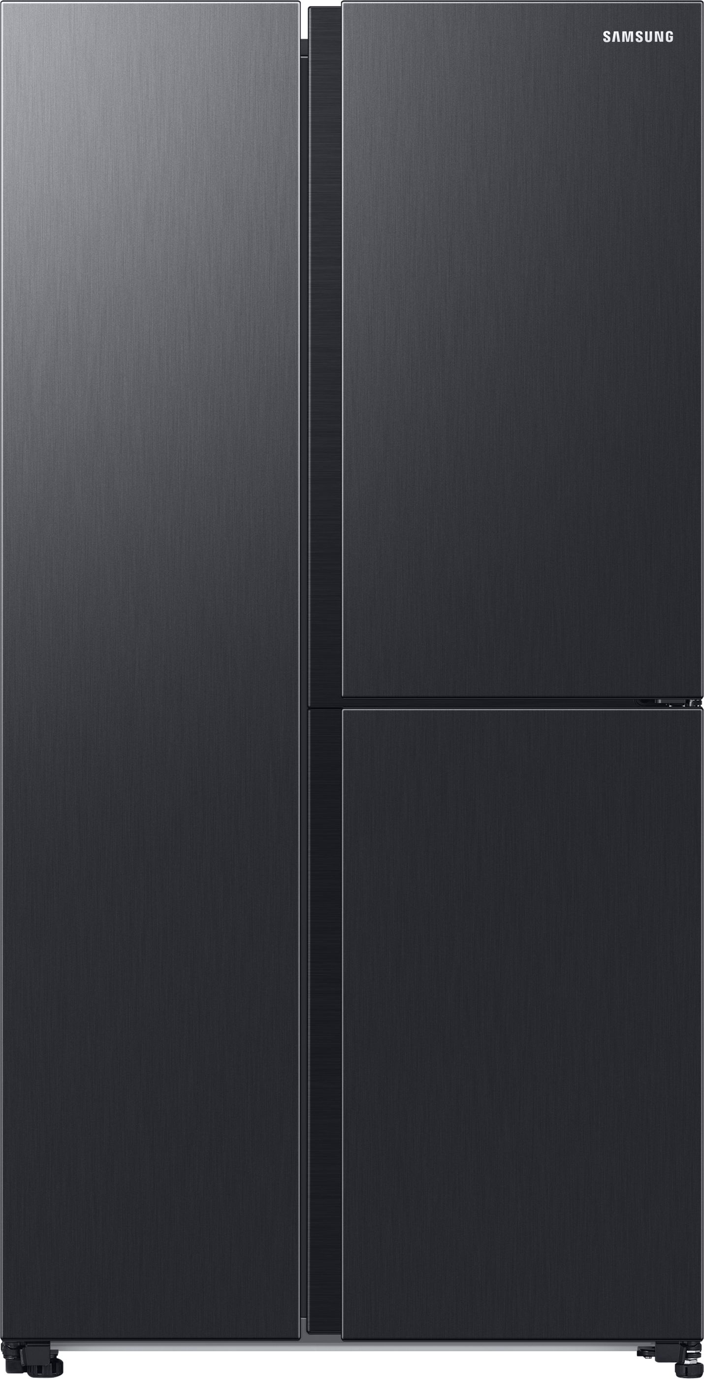Samsung Series 9 Beverage Center RH69CG895DB1EU Wifi Connected Total No Frost American Fridge Freezer - Black - D Rated, Black