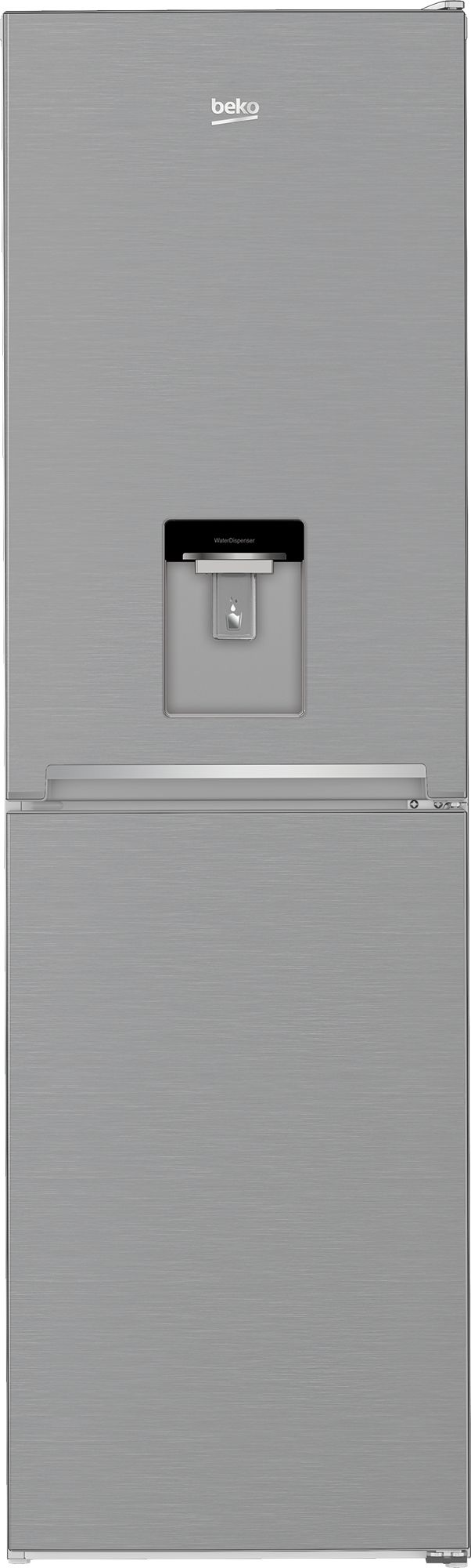 Beko CNG4582DVPS 50/50 Frost Free Fridge Freezer - Stainless Steel Effect - E Rated, Stainless Steel