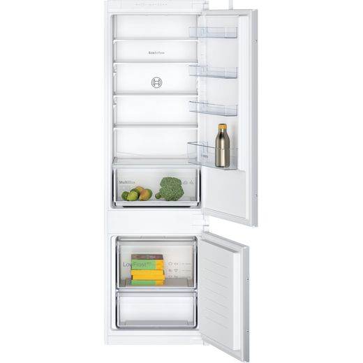 Bosch Serie 2 KIV87NSF0G Built In Fridge Freezer - White