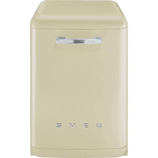 Smeg DFFABCR Standard Dishwasher - Cream - B Rated