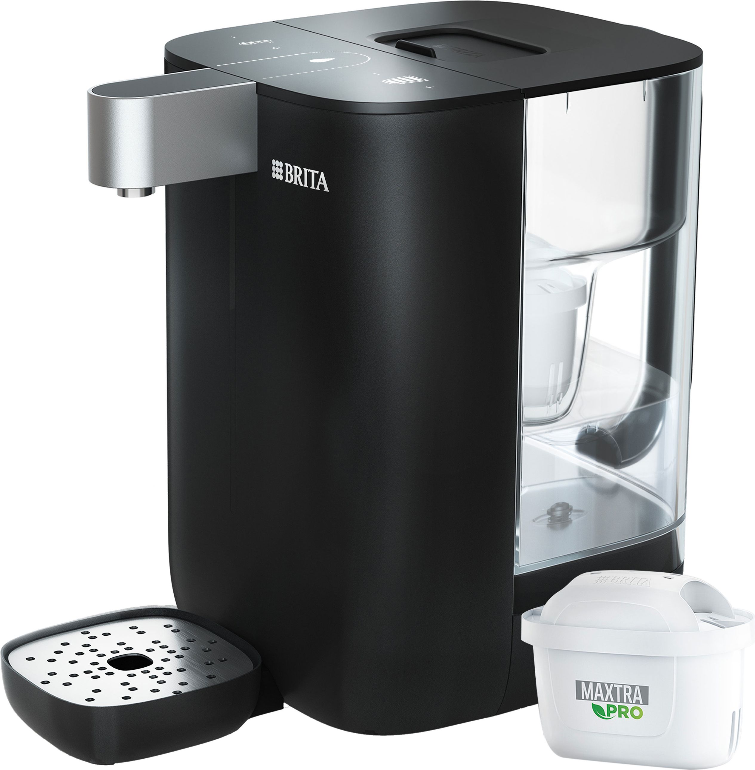 Brita Cube Water Dispenser - Black - 4L Capacity