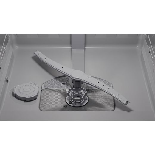 Bosch Series 2 Standard Dishwasher - Brushed Steel - close up washing blades