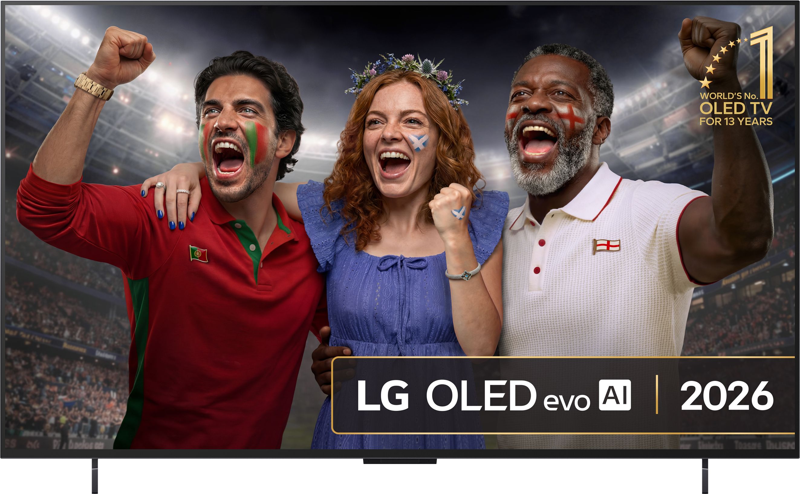 LG 42" OLED evo AI C6 Smart TV - 4K Ultra HD OLED, Silver
