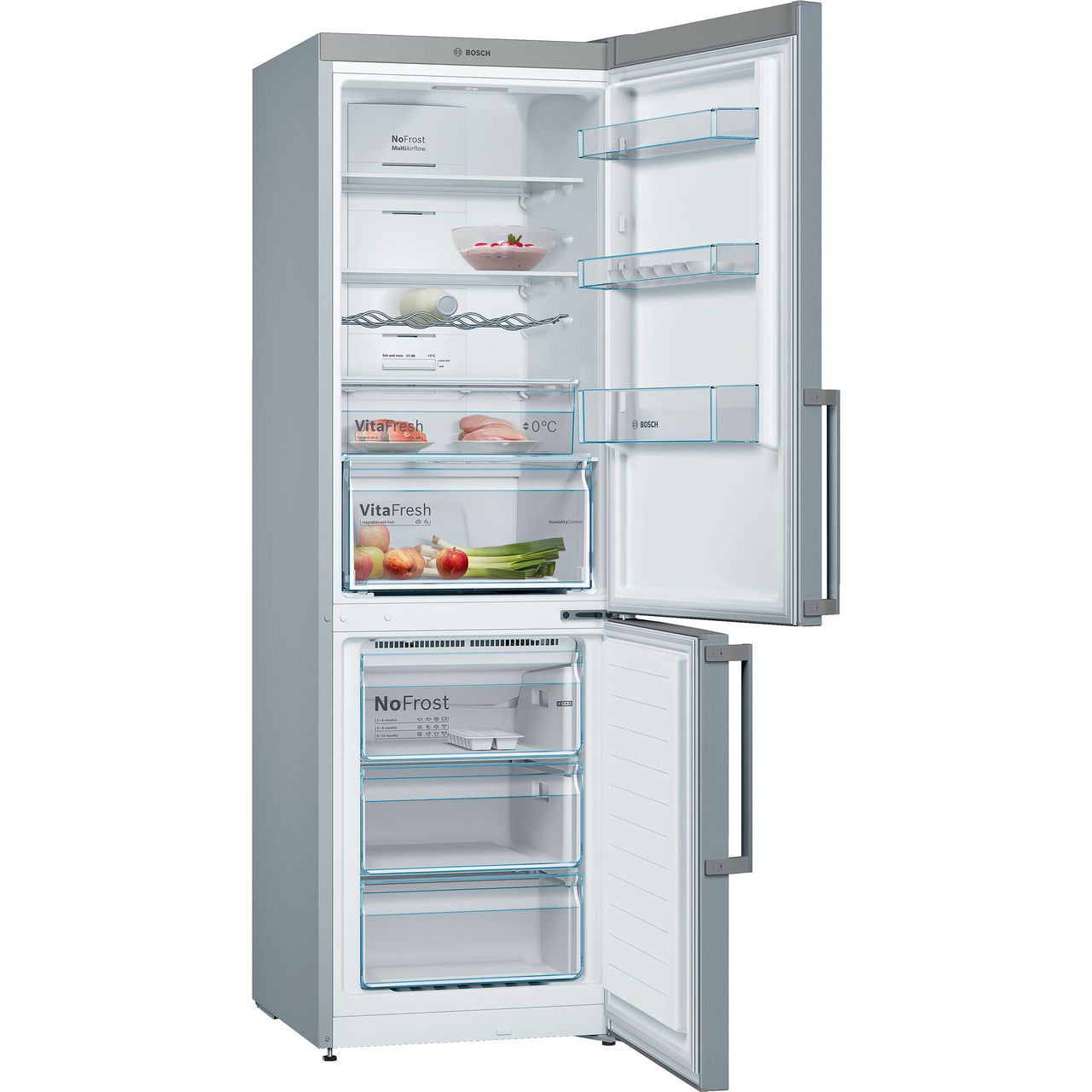 Bosch Serie 4 KGN36XLER 60/40 Frost Free Fridge Freezer Review