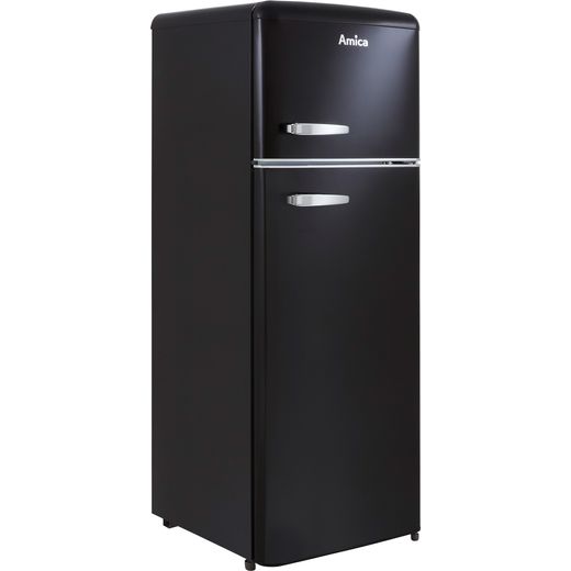 Amica FDR2213B 70/30 Fridge Freezer - Black - F Rated