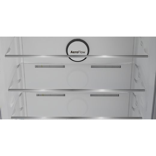 Beko HarvestFresh™ American Fridge Freezer - Stainless Steel - Interior shot