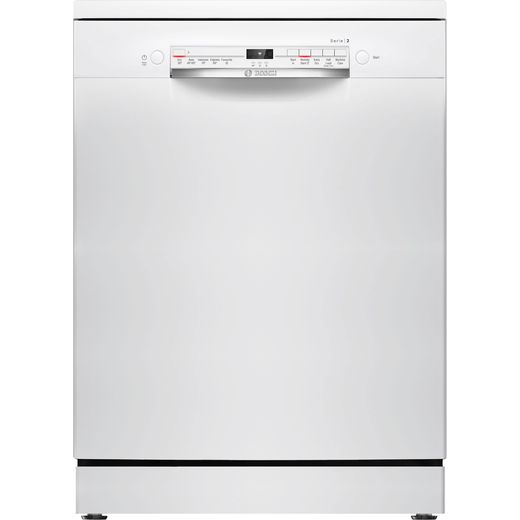 Bosch Series 2 SMS2ITW08G Wifi Connected Standard Dishwasher - White - E Rated