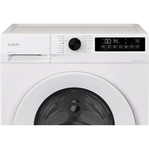 Candy Quick Pro GWD 485S6-80 8Kg / 5Kg Washer Dryer with 1400 rpm - White - Control panel shot 