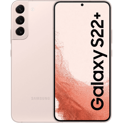 Samsung Galaxy S22+ 256GB Smartphone in Pink Gold