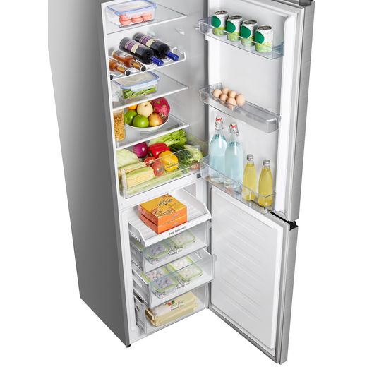 Hisense 50/50 Frost Free Fridge Freezer - Stainless Stee