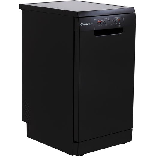 Candy Slimline Dishwasher - Black