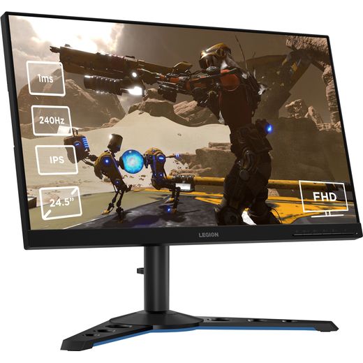 Lenovo Legion Y25-25 Full HD 24.5" 240Hz Gaming Monitor with AMD FreeSync - Black
