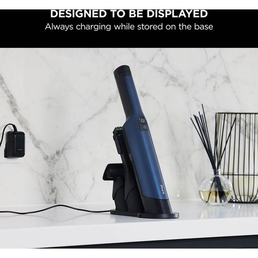Shark WandVac 2.0 WV270UK Handheld Vacuum Cleaner with up to 15 Minutes Run Time - annotation - designed to be displayed