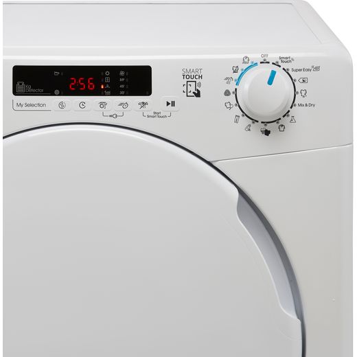 Candy Smart 9Kg Condenser Tumble Dryer - White