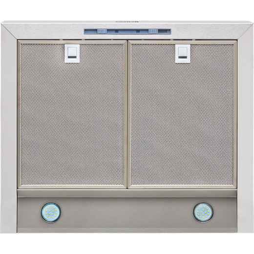 Miele DA1260 60 cm Canopy Cooker Hood - Clean Steel