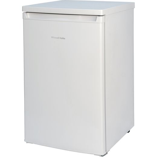 Russell Hobbs RH85UCLF552E1W Fridge - White - Left perspective shot