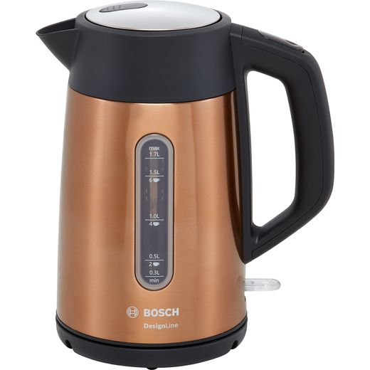 Bosch DesignLine TWK4P439GB Kettle - Copper