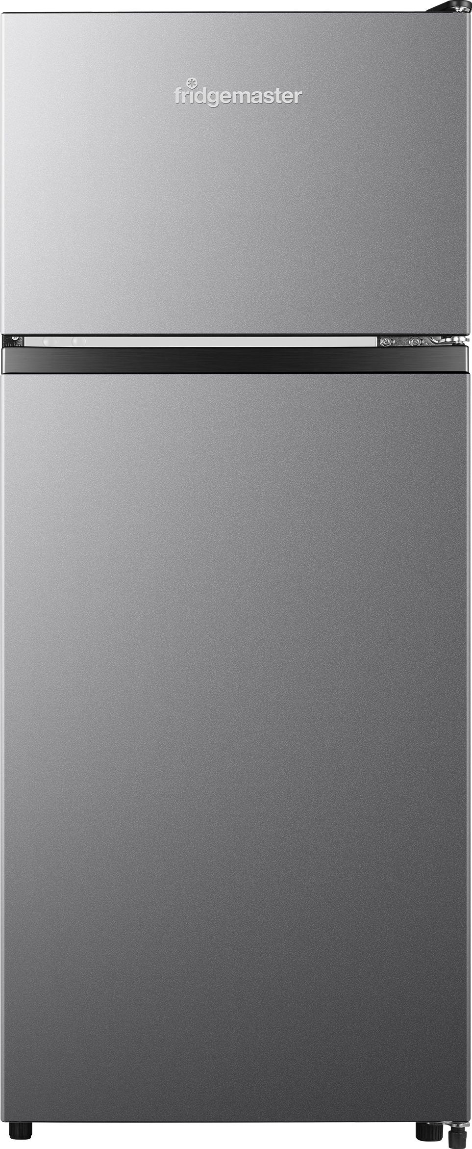 Fridgemaster Freestanding Fridge Freezer - 124L Capacity - Silver - E Rated