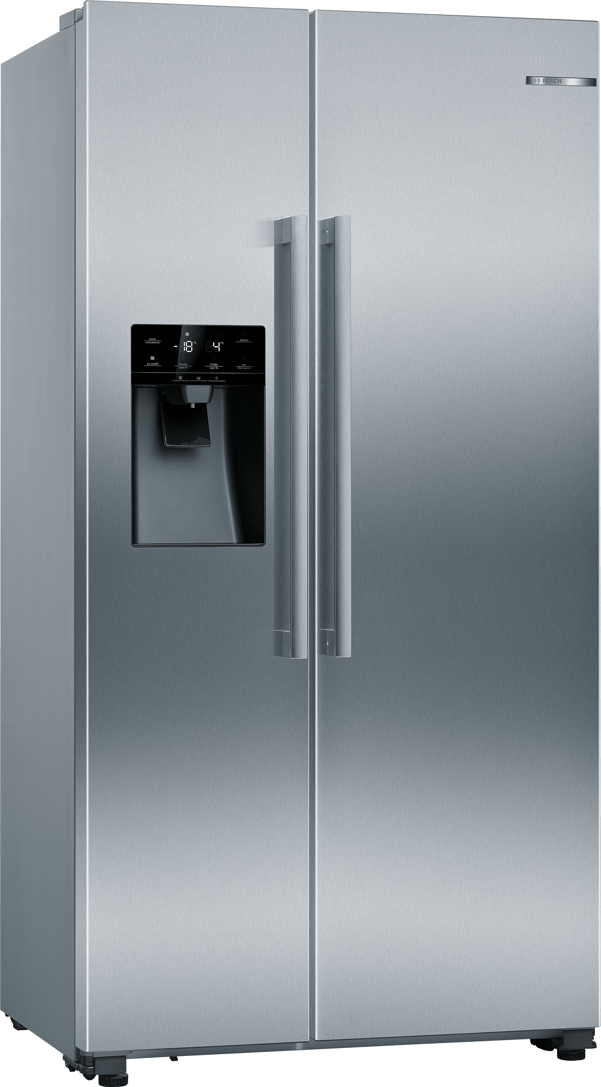 Bosch KAD93AIERG American Fridge Freezer - Stainless Steel - 562L Total Capacity - E Rated