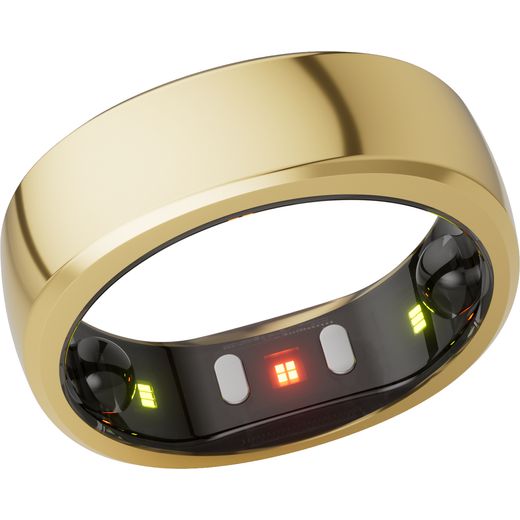 RingConn 6975377550943 Smart Ring Gold  - Right perspective shot