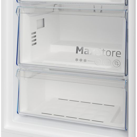 Beko Upright Freezer - Stainless Steel