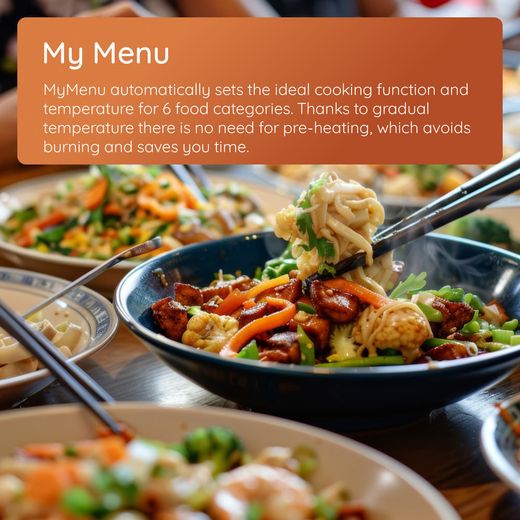 Hotpoint HOIM4S8PM0XUK Built In Electric Single Oven - Stainless Steel - annotation - my menu shot