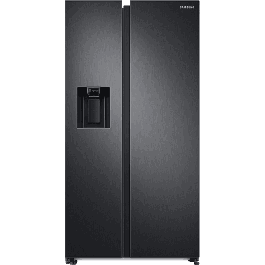 Samsung Series 8 RS68A884CB1 Plumbed Frost Free American Fridge Freezer - Black - C Rated