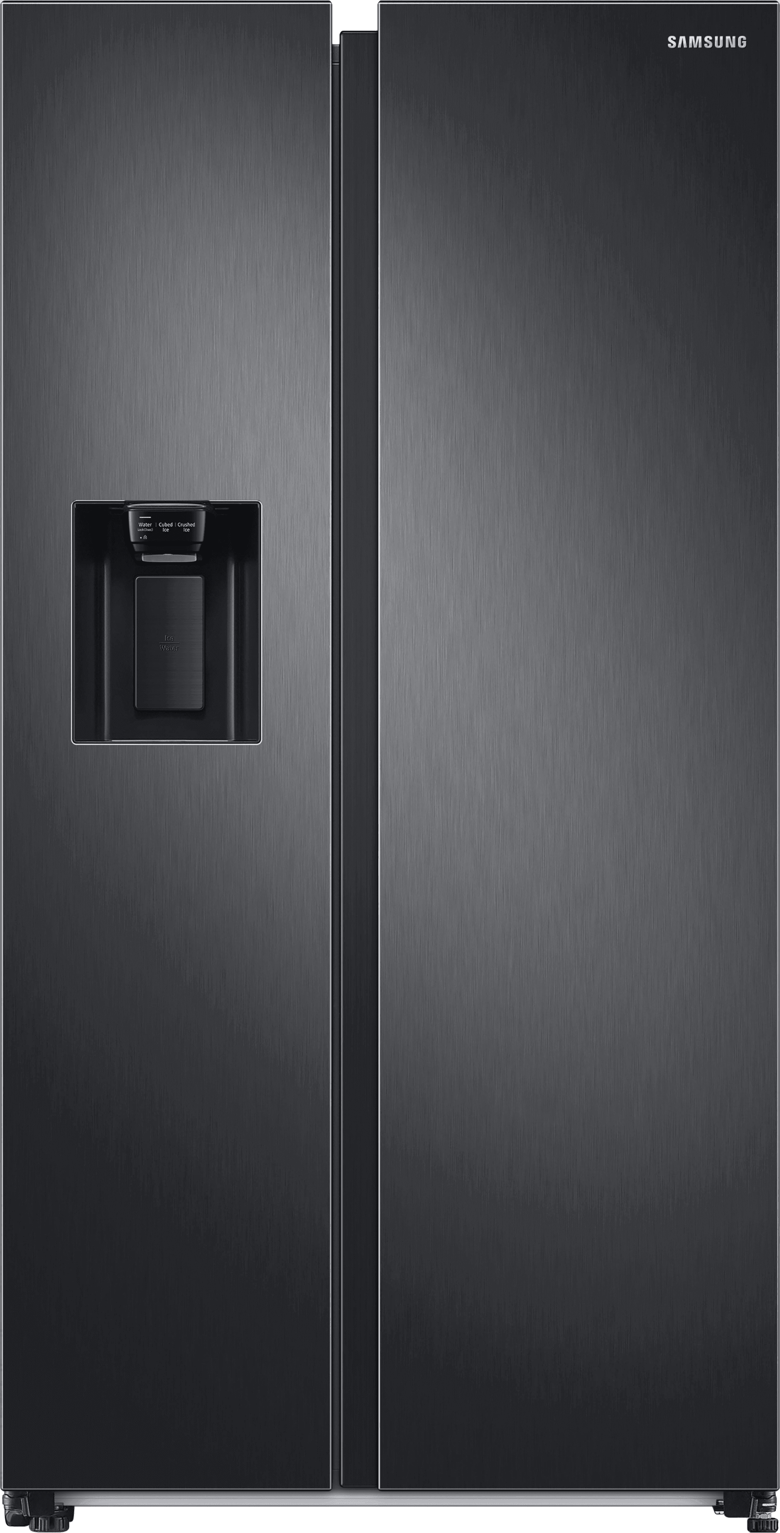 Samsung Series 8 RS68A884CB1 Plumbed Frost Free American Fridge Freezer - Black - C Rated, Black