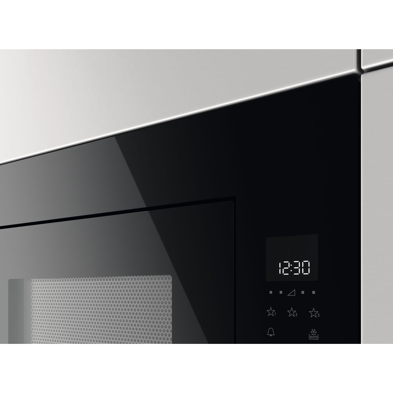 Zanussi ZMBN4SX Built In 900 Watt Combination Microwave Black ...