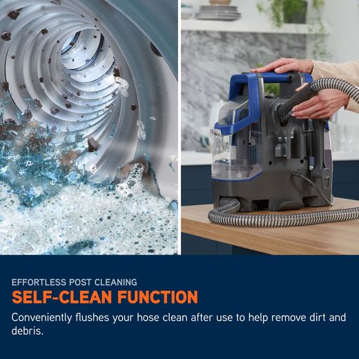 Vax SpotWash Duo CDCW-CSXA Carpet Cleaner - Annotation - Self clean shot