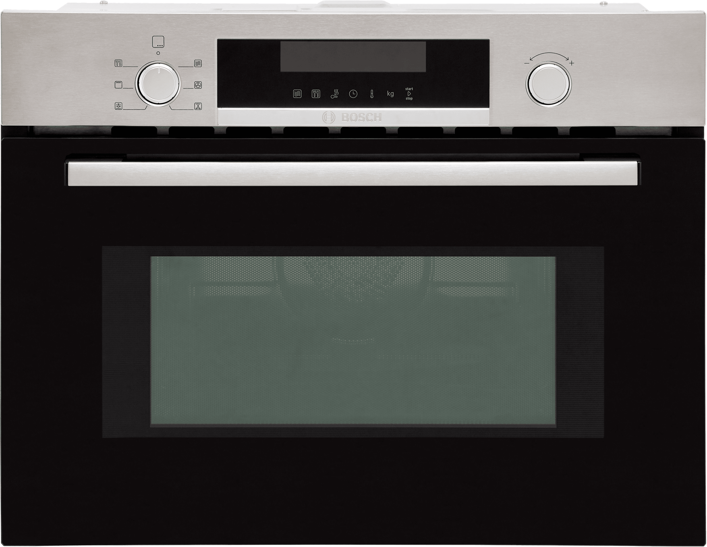 Bosch Series 4 CMA583MS0B 45cm tall, 59cm wide, Built In Microwave - Stainless Steel, Stainless Steel