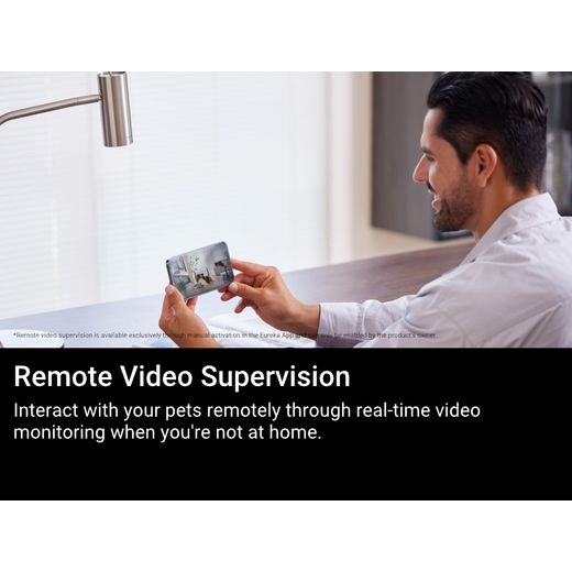 Eureka J15 Robotic Vacuum Cleaner - White - annotation - video supervision shot