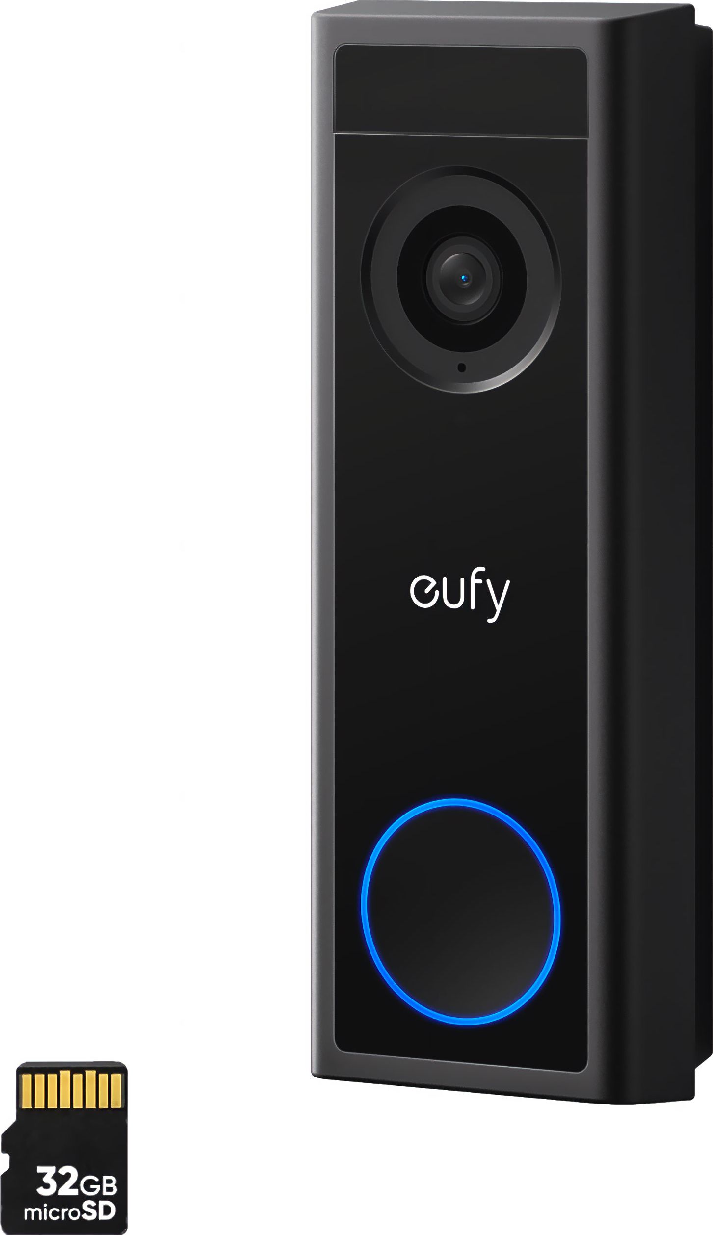 Eufy - Smart Doorbell - 2K Ultra HD - Black
