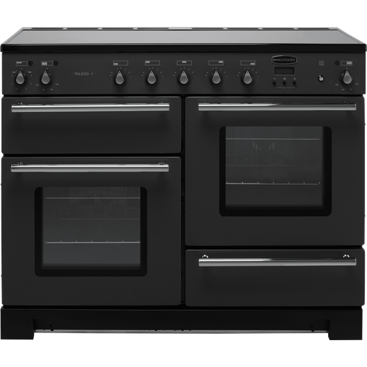 Rangemaster Toledo + TOLP110EISL/C 110cm Electric Range Cooker with Induction Hob - Slate - A/A Rated