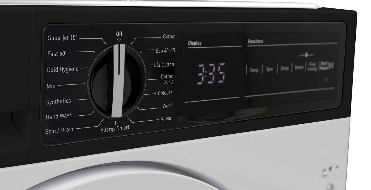White Machine ES-NIH714BWA-EN | Sharp Washing |
