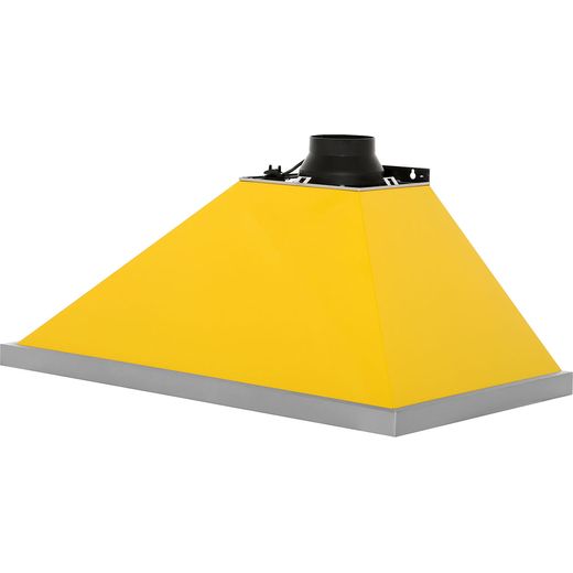 Smeg Portofino KPF9YW 90 cm Chimney Cooker Hood - Yellow