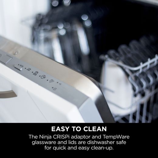 Ninja FN101UKST Air Fryer - Stone - Annotation - Easy to clean shot