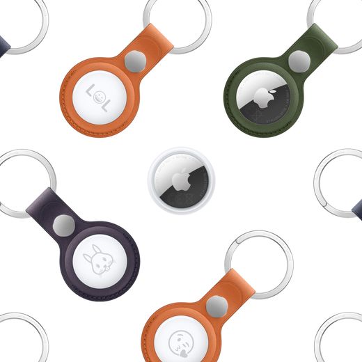 Apple AirTag Personal Finder Silver, White_9