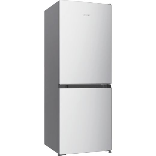 Indesit INKS 1201 S4UK 148cm Small Fridge Freezer - Silver - right perpsective shot