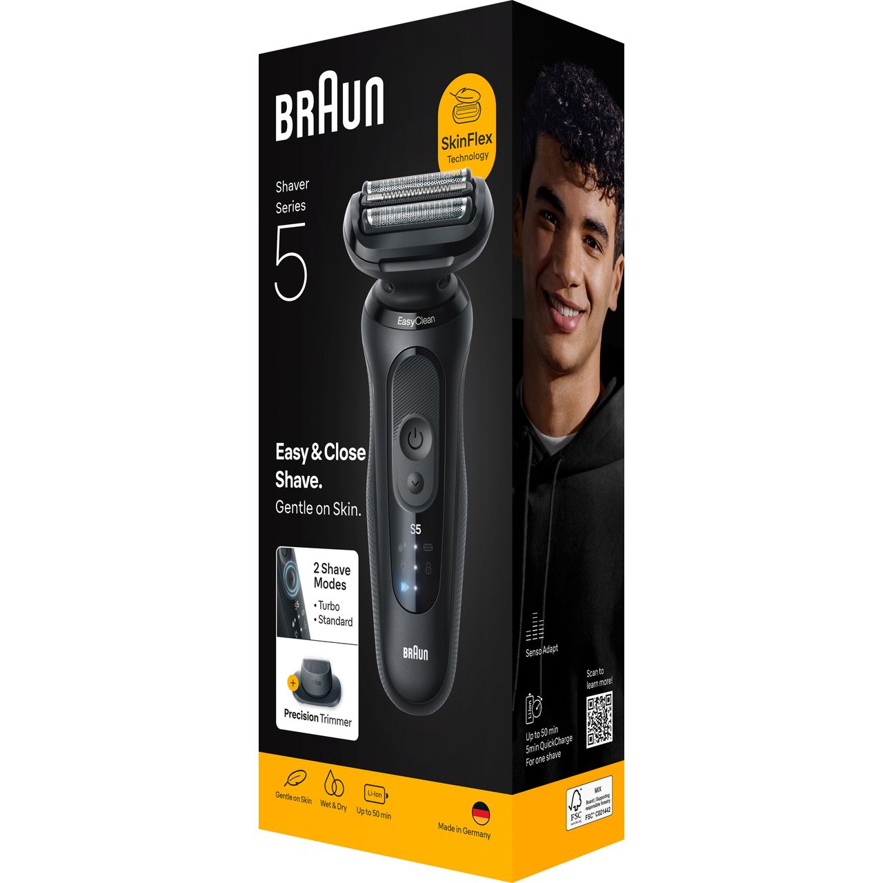 Braun 52-N1200S Men's Shaver | ao.com