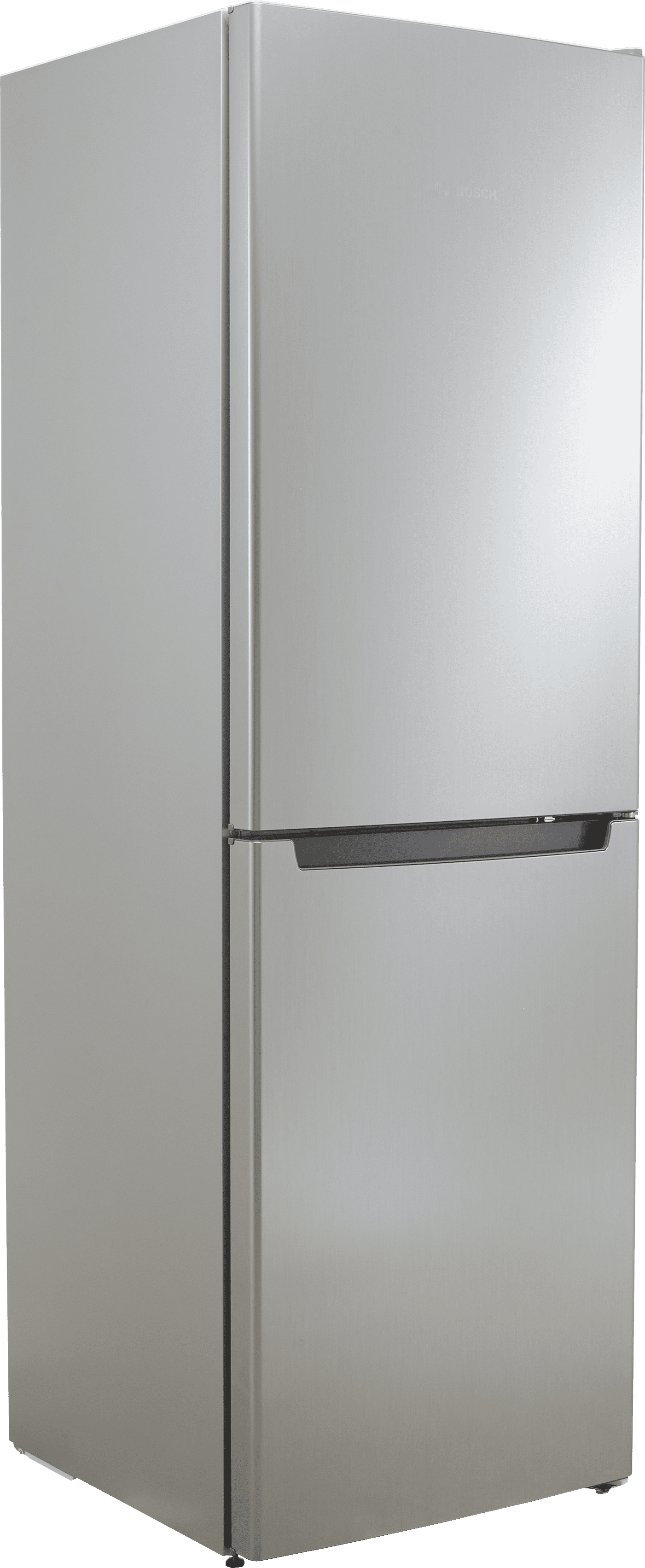 Bosch Series 2 KGN34NLEAG 50/50 No Frost Fridge Freezer - Stainless Steel Effect - E Rated, Stainless Steel