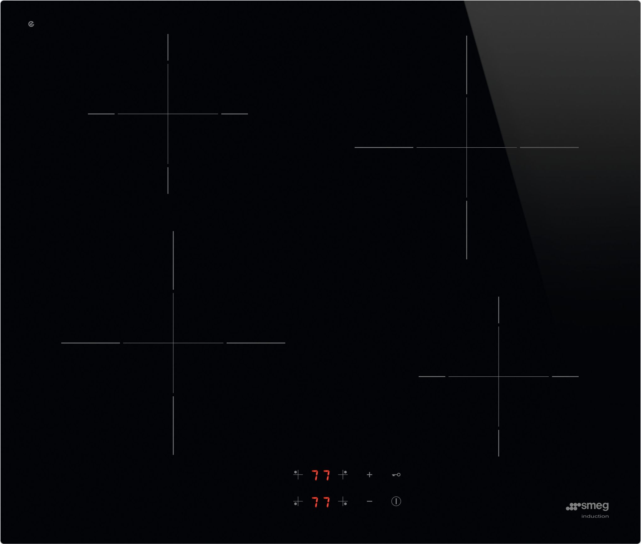 Image of Smeg SI2641D 60cm Induction Hob - Black, Black