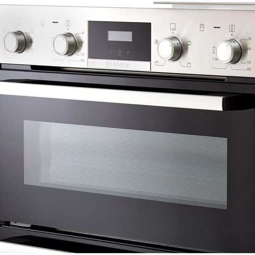 Bosch Serie 4 NBS533BS0B Built Under Double Oven - Stainless Steel