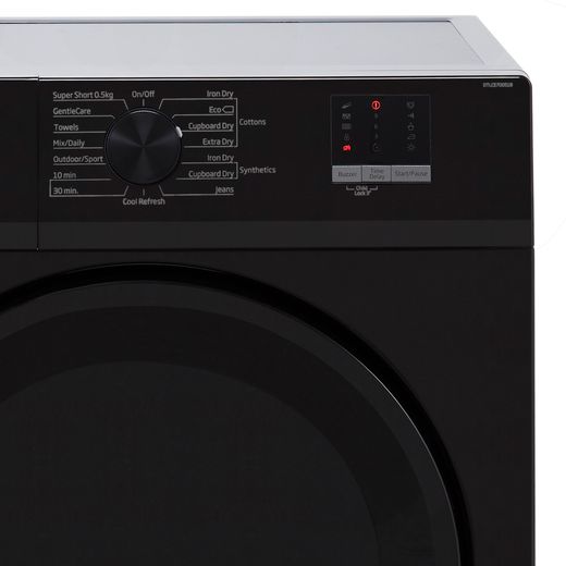 Beko 7Kg Condenser Tumble Dryer - Black