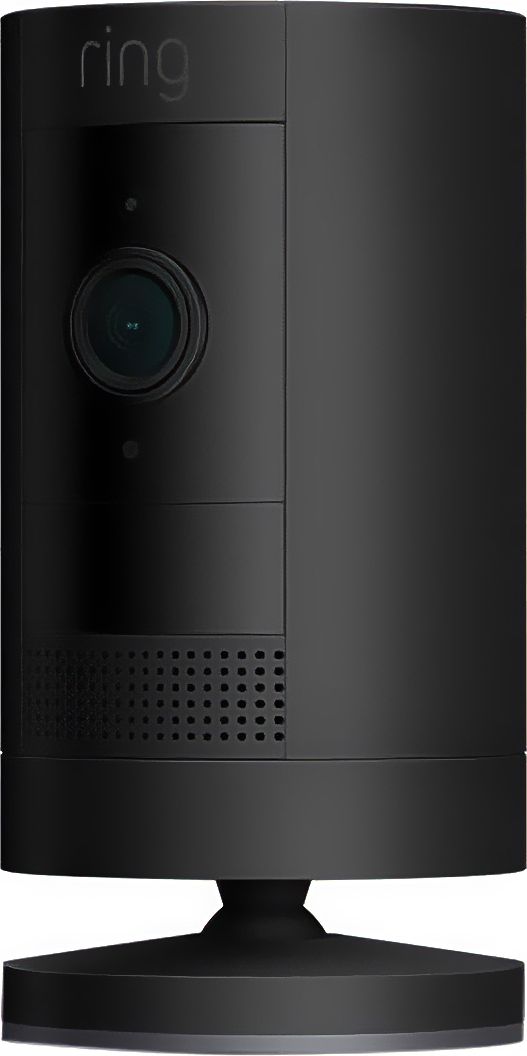 Ring Stick Up Cam Battery (Gen 3) Smart Home Security Camera - Black, Black