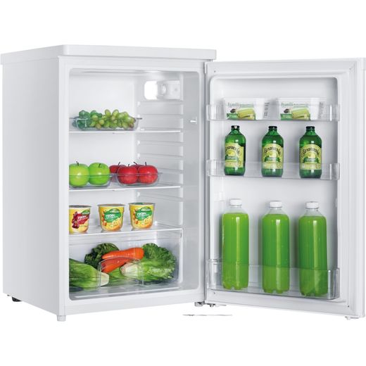 Candy CLHS58EWK 85cm Small Fridge - White - Door open