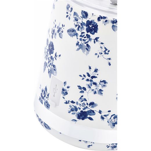 Laura Ashley VQSBBD614LACR Smoothie Maker - China Blue - Close up usb port shot