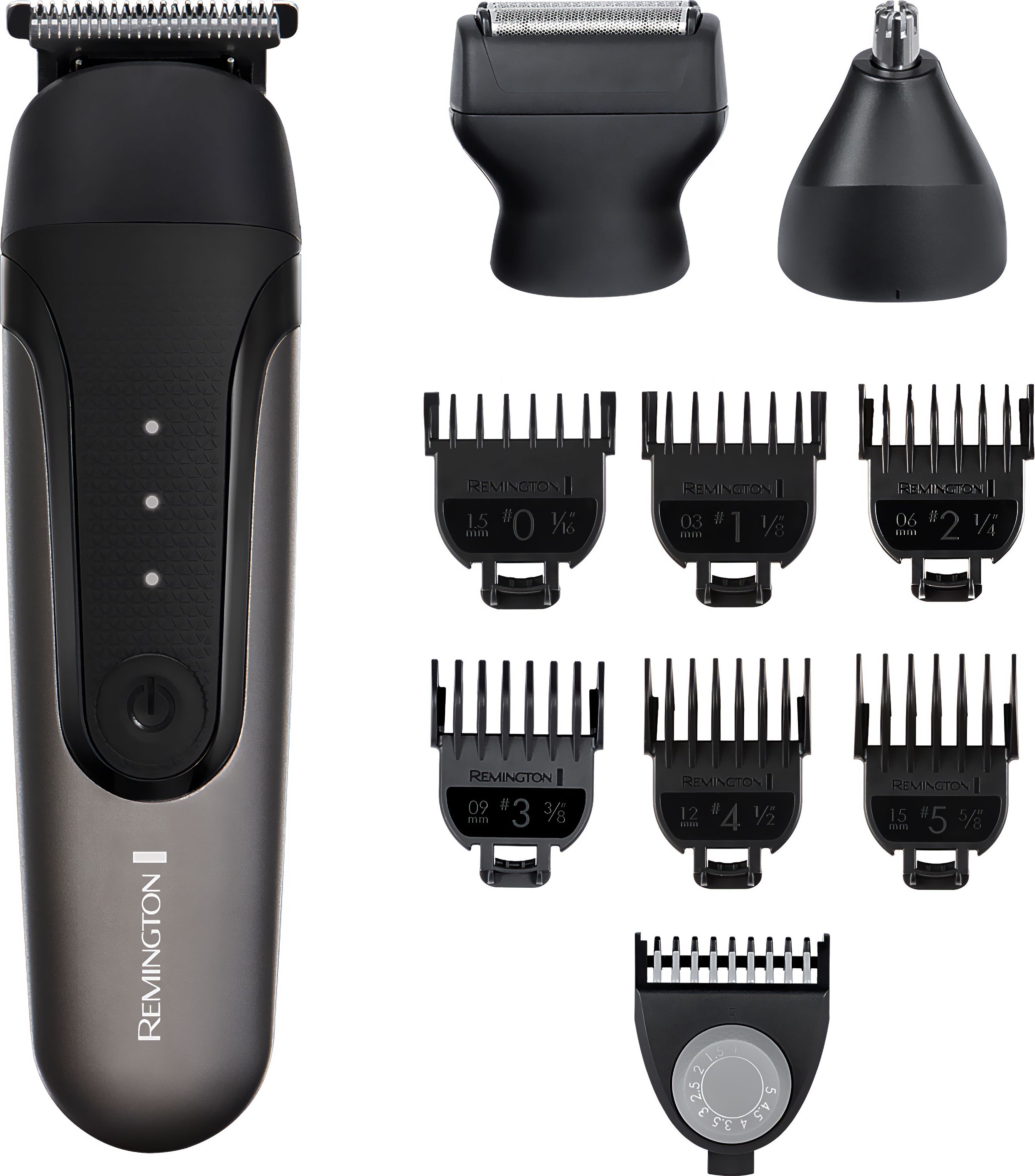 Remington ONE PG760 Multigroomer - 60-Minute Cordless Runtime - Black