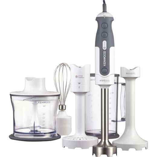 Kenwood HDP406 Hand Blender with 6 Accessories - White